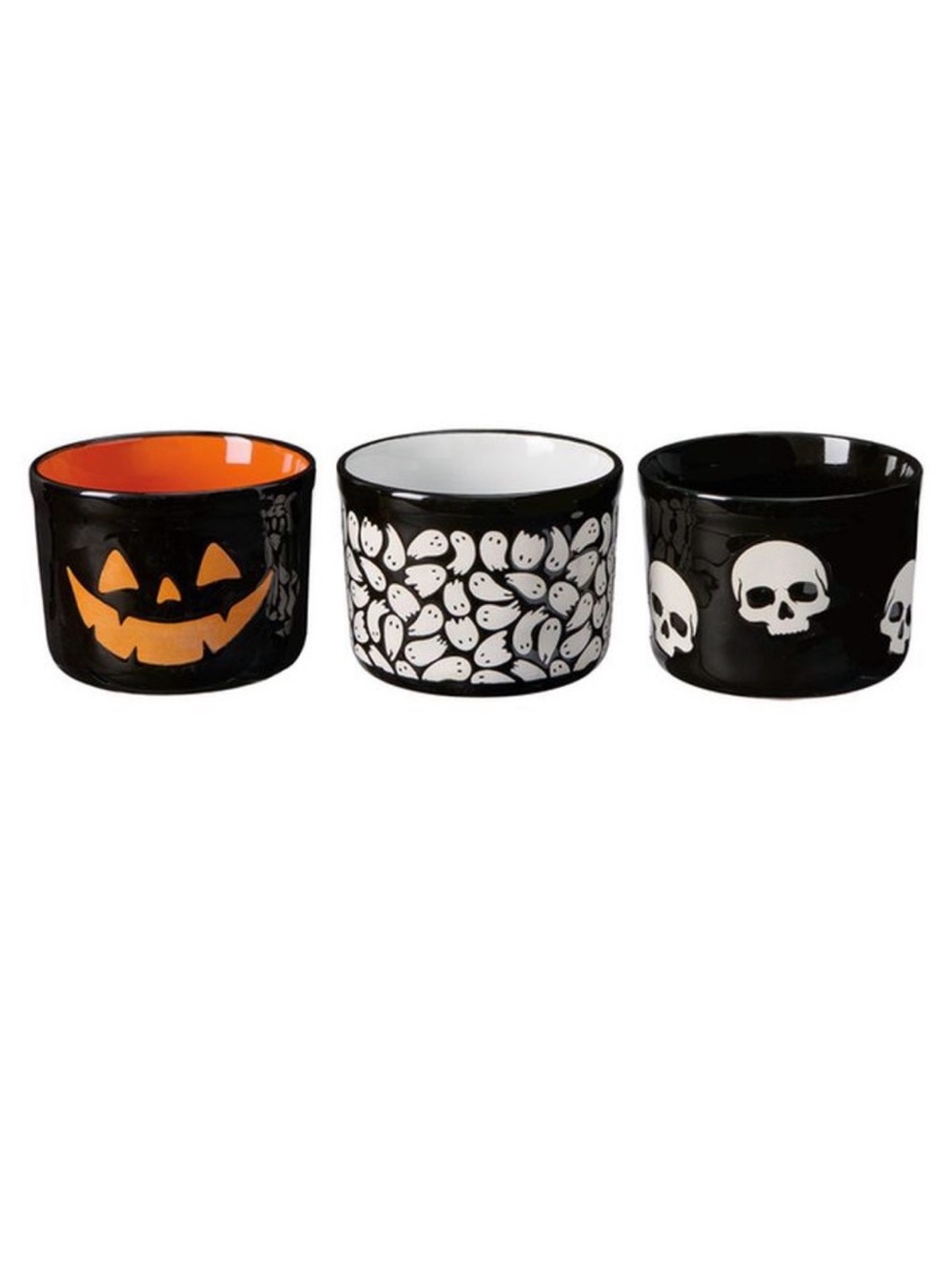 NIB Crofton 3 Piece Halloween Ramekin Set